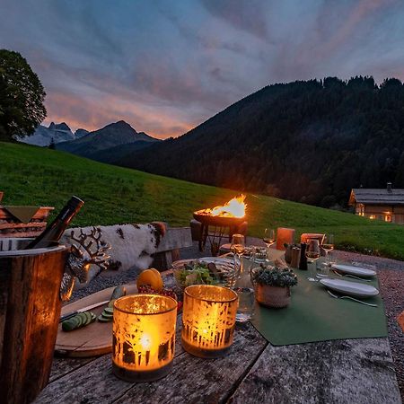 Chalet Berghaus Gauertal シュルンス エクステリア 写真