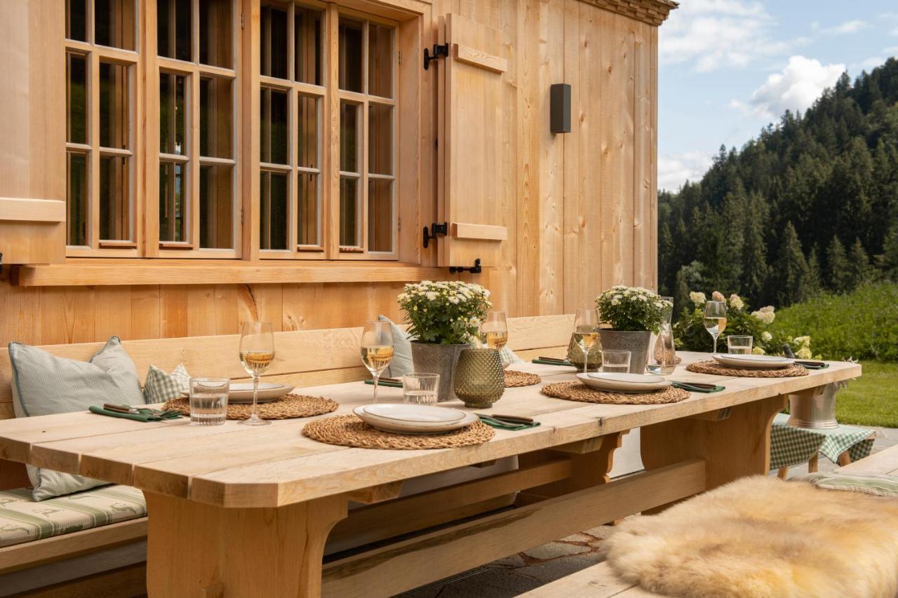 Chalet Berghaus Gauertal シュルンス エクステリア 写真