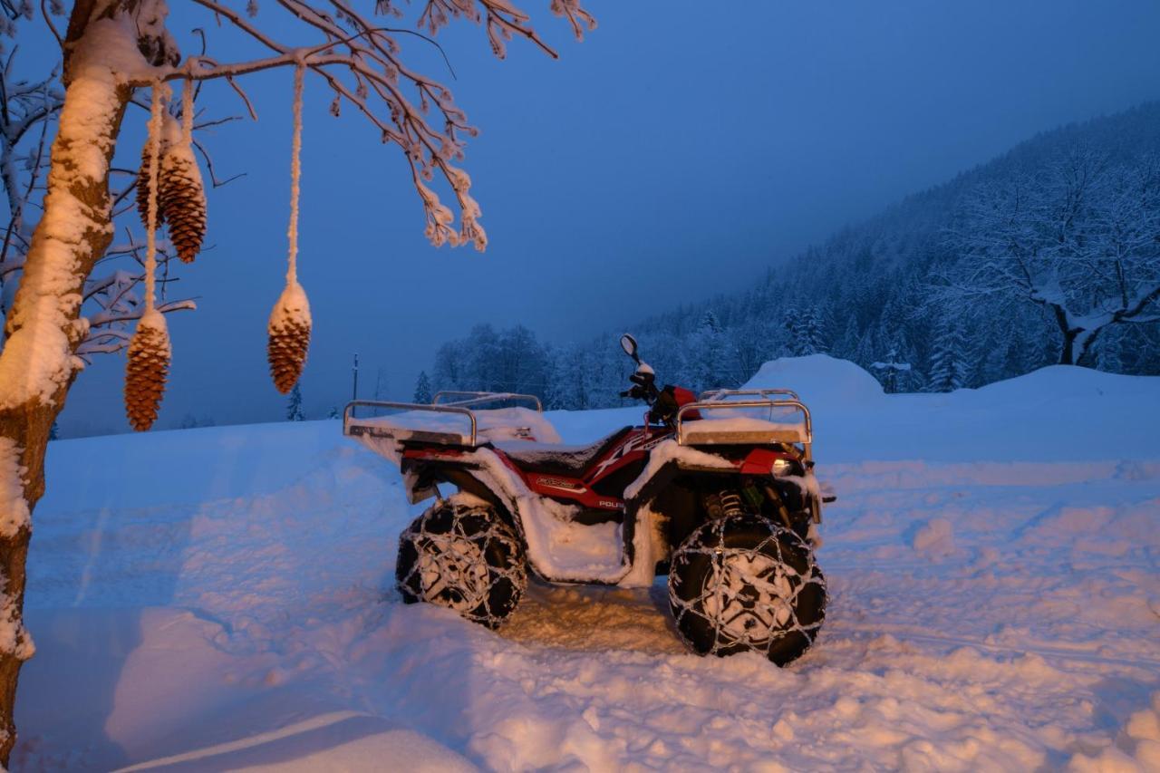Chalet Berghaus Gauertal シュルンス エクステリア 写真