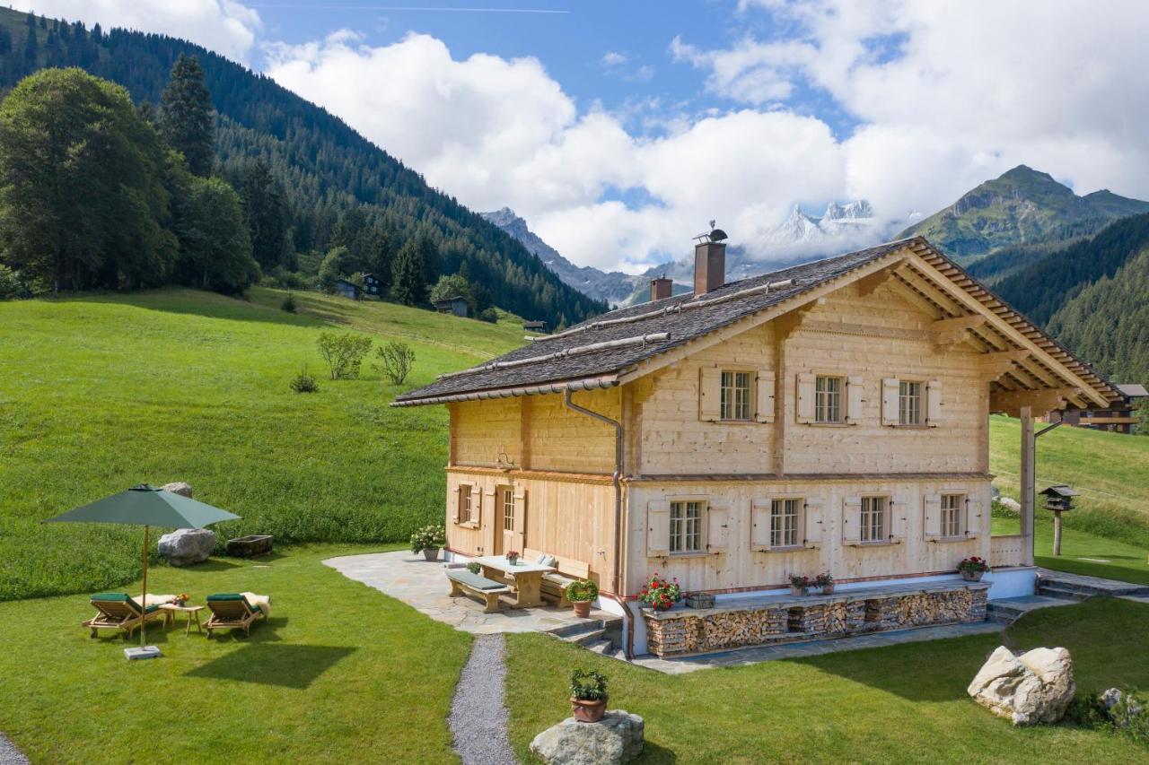 Chalet Berghaus Gauertal シュルンス エクステリア 写真