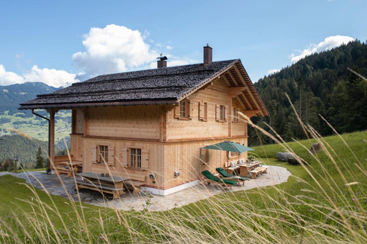 Chalet Berghaus Gauertal シュルンス エクステリア 写真
